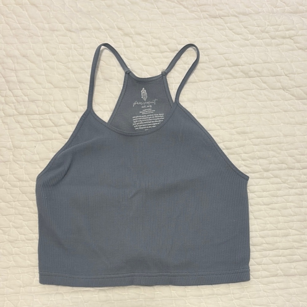 Free People Movement Ribbed Crop Top